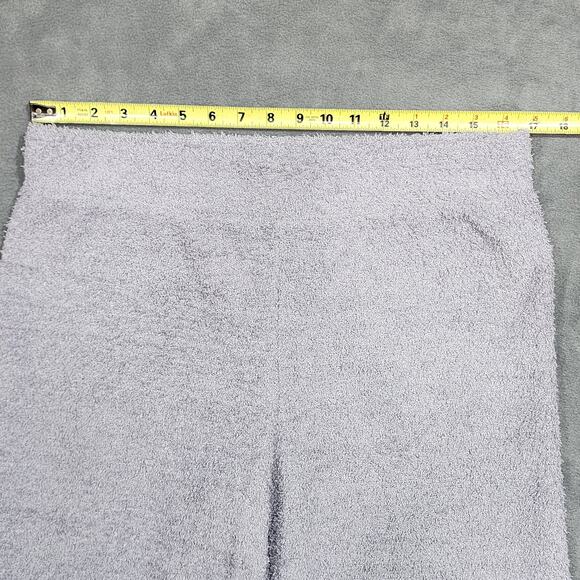 Steve Madden Pajama Pants Wide Leg Chenille Sleep Pants Large Lilac Gray - Picture 8 of 9